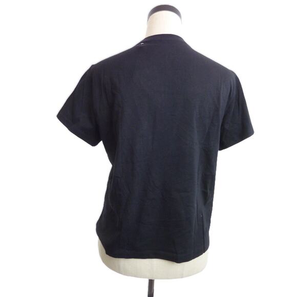 NWT Everlane Organic Cotton Box Cut Pocket Tee Black Short Sleeve Shirt M - Picture 3 of 6